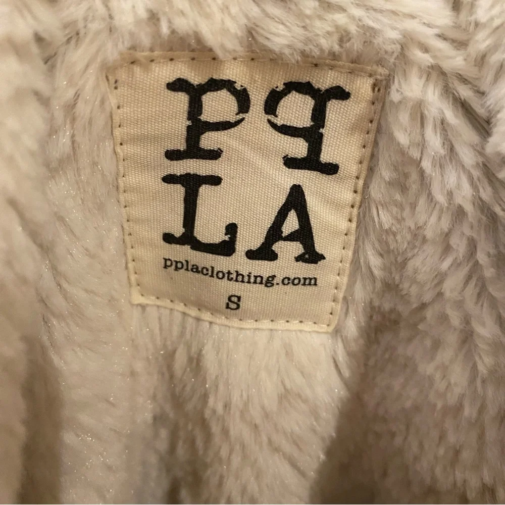 PPLA Clothing Tan Suede/Fur Eatha Vest